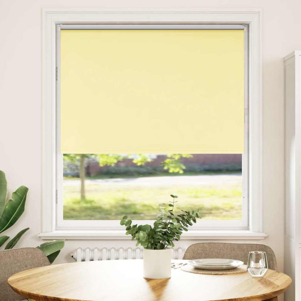 vidaXL Jaluzea cu role opace galben 95x150 cm Lățime material 90,7 cm