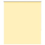 vidaXL Jaluzea cu rolă opaca Galben 135x175 cm Latime material 131,6 cm