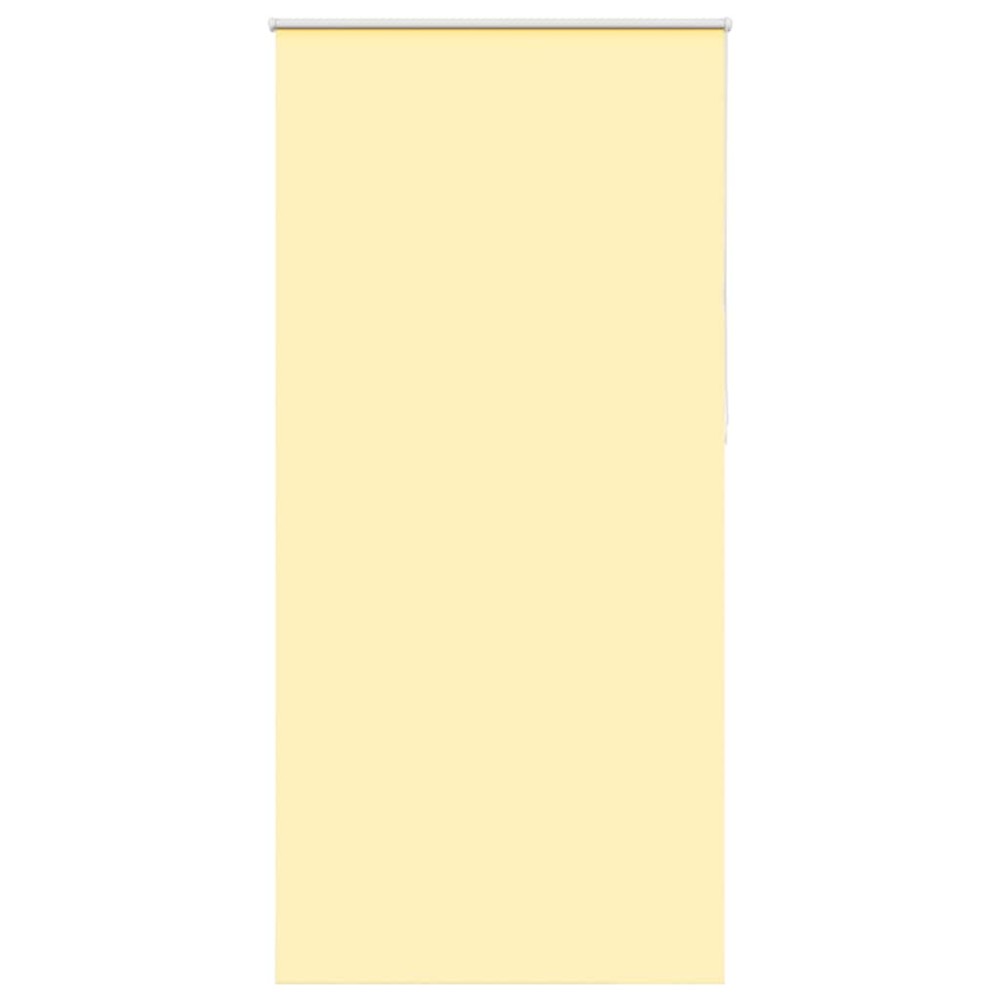 vidaXL Jaluzea cu role opace Galben 100x210 cm lățime țesătură 95,7 cm