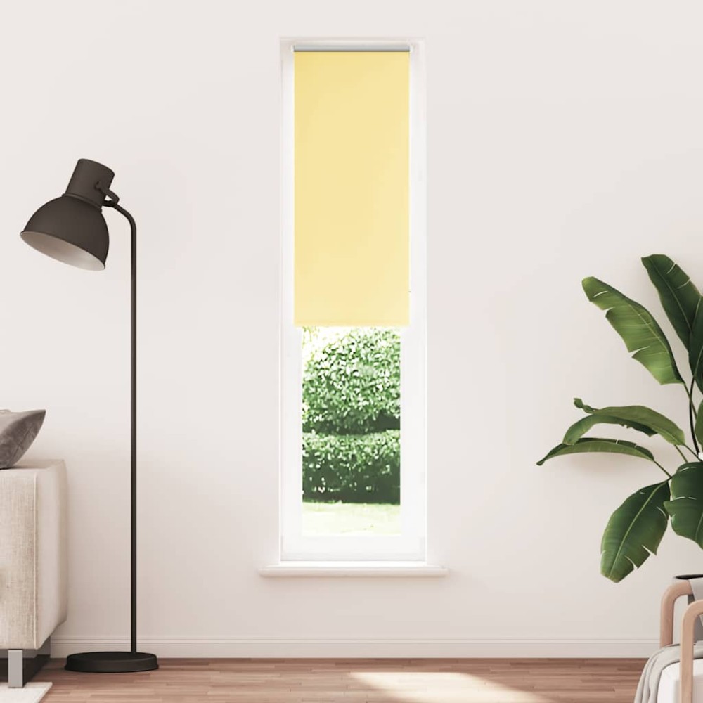 vidaXL Jaluzea cu role opace galben 50x230 cm lățime material 45,7 cm