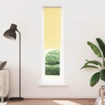 vidaXL Jaluzea cu role opace galben 55x230 cm lățime material 50,7 cm vidaXL Jaluzea cu role opace galben 55x230 cm lățime material 50,7 cm