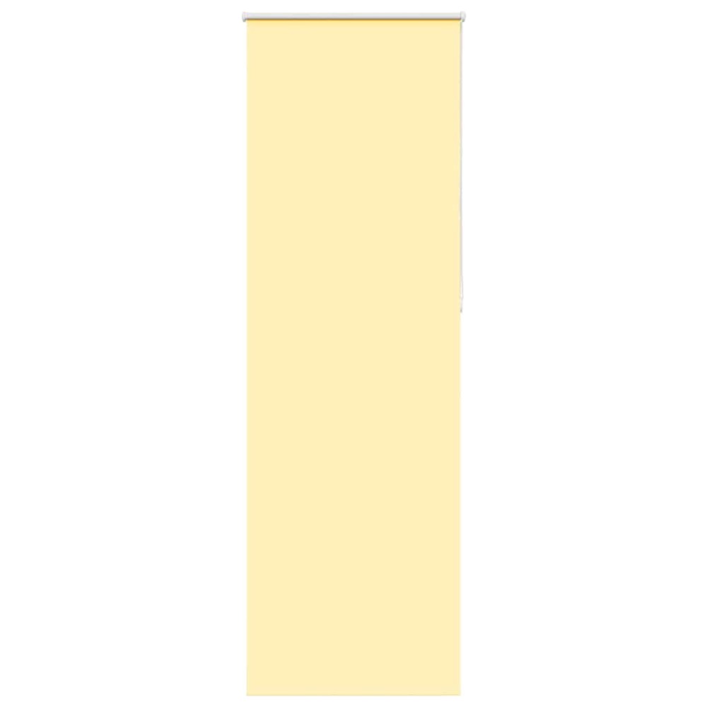vidaXL Jaluzea cu role opace galben 75x230 cm lățime material 70,7 cm