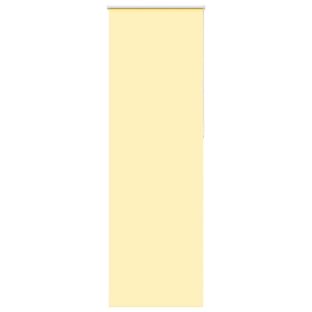 vidaXL Jaluzea cu role opace galben 80x230 cm lățime material 75,7 cm