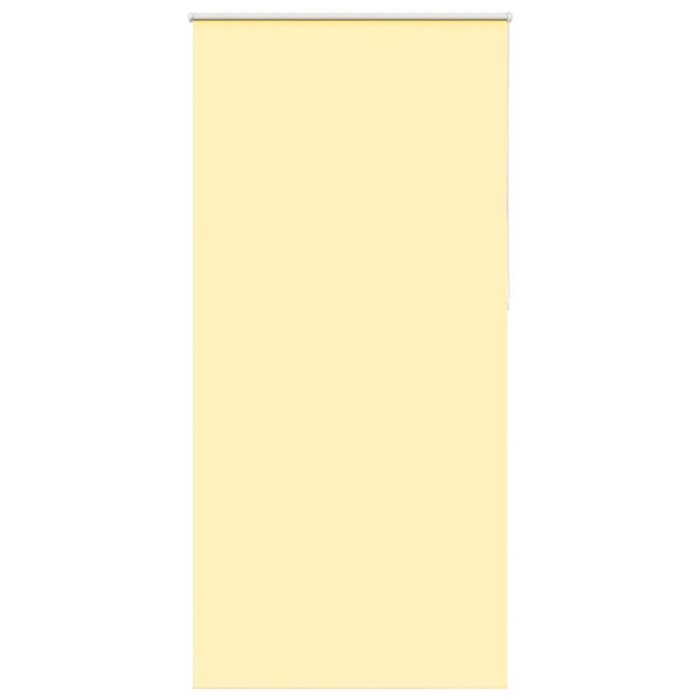 vidaXL Jaluzea cu role opace galben 100x230 cm lățime țesătură 95,7 cm