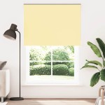 vidaXL Jaluzea cu role opace galben 145x230 cm Lățime material 141,6 cm vidaXL Jaluzea cu role opace galben 145x230 cm Lățime material 141,6 cm