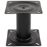 vidaXL Piedestal pentru scaun de barcă, negru, 18 cm, oțel vidaXL Piedestal pentru scaun de barcă, negru, 18 cm, oțel