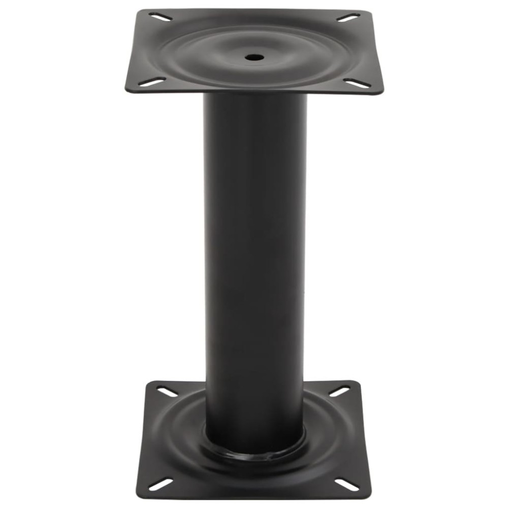 vidaXL Piedestal pentru scaun de barcă, negru, 33 cm, oțel