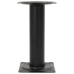 vidaXL Piedestal pentru scaun de barcă, negru, 33 cm, oțel vidaXL Piedestal pentru scaun de barcă, negru, 33 cm, oțel