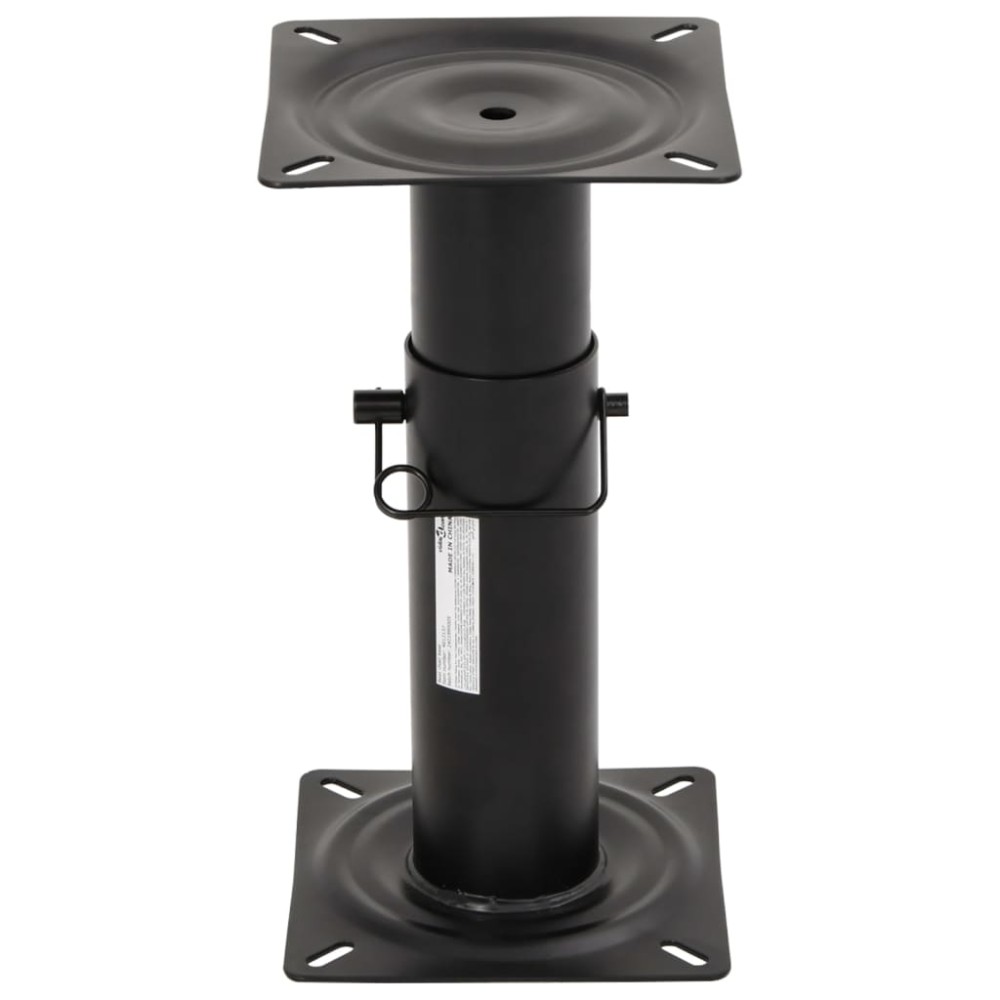 vidaXL Piedestal pentru scaun de barcă, reglabil, 28-45,5 cm, oțel