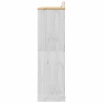 vidaXL Șifonier „Corona”, alb, 151,5x52x186 cm, lemn masiv de pin vidaXL Șifonier „Corona”, alb, 151,5x52x186 cm, lemn masiv de pin