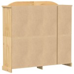 vidaXL Șifonier „Corona”, 194x52x186 cm, lemn masiv de pin