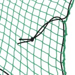 vidaXL Plasă de remorcă cu funie elastică, verde, 2,1x1,25 m, PP vidaXL Plasă de remorcă cu funie elastică, verde, 2,1x1,25 m, PP
