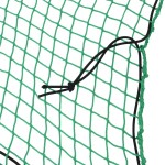 vidaXL Plasă de remorcă cu funie elastică, verde, 2,7x1,5 m, PP vidaXL Plasă de remorcă cu funie elastică, verde, 2,7x1,5 m, PP