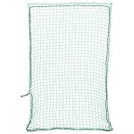 vidaXL Plasă de remorcă cu funie elastică, verde, 5x3,5 m, PP