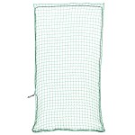 vidaXL Plasă de remorcă cu funie elastică, verde, 7x3,5 m, PP