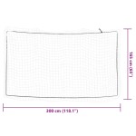 vidaXL Plasă de remorcă cu funie elastică, alb, 3x1,65 m, PP vidaXL Plasă de remorcă cu funie elastică, alb, 3x1,65 m, PP