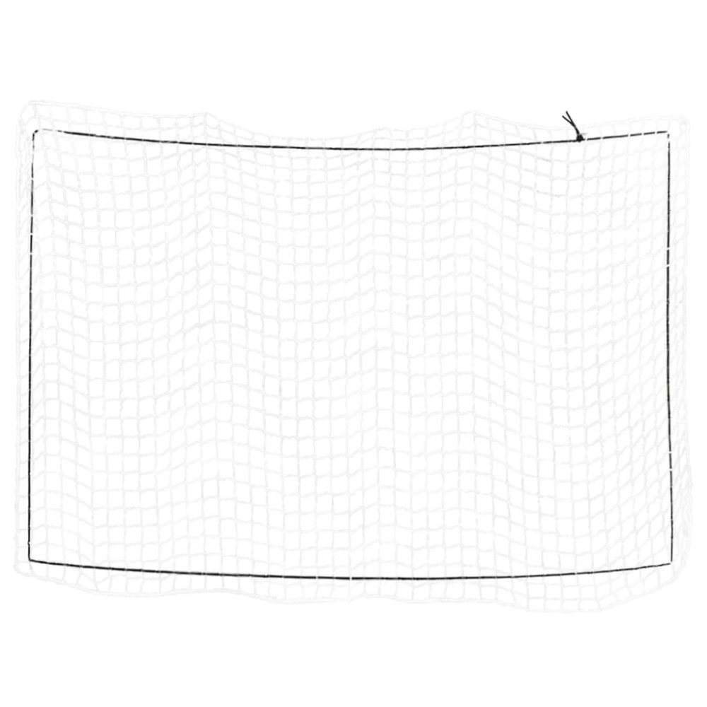 vidaXL Plasă de remorcă cu funie elastică, alb, 3x2 m, PP