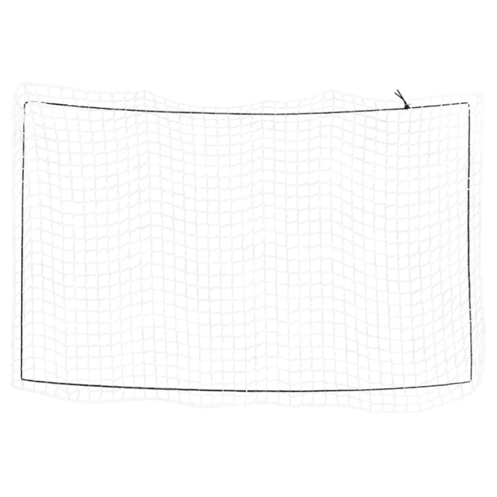 vidaXL Plasă de remorcă cu funie elastică, alb, 3,5x2 m, PP