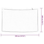 vidaXL Plasă de remorcă cu funie elastică, alb, 3,5x2 m, PP vidaXL Plasă de remorcă cu funie elastică, alb, 3,5x2 m, PP