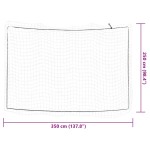 vidaXL Plasă de remorcă cu funie elastică, alb, 3,5x2,5 m, PP vidaXL Plasă de remorcă cu funie elastică, alb, 3,5x2,5 m, PP