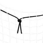 vidaXL Plasă de remorcă cu funie elastică, alb, 4x2,5 m, PP vidaXL Plasă de remorcă cu funie elastică, alb, 4x2,5 m, PP