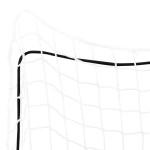 vidaXL Plasă de remorcă cu funie elastică, alb, 3,5x3 m, PP vidaXL Plasă de remorcă cu funie elastică, alb, 3,5x3 m, PP