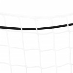 vidaXL Plasă de remorcă cu funie elastică, alb, 6x3,5 m, PP vidaXL Plasă de remorcă cu funie elastică, alb, 6x3,5 m, PP