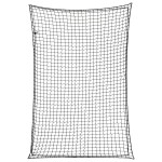 vidaXL Plasă de remorcă cu funie elastică, negru, 2,2x1,5 m, PP