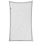 vidaXL Plasă de remorcă cu funie elastică, negru, 2,5x1,5 m, PP