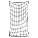 vidaXL Plasă de remorcă cu funie elastică, negru, 2,7x1,5 m, PP