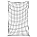 vidaXL Plasă de remorcă cu funie elastică, negru, 4x2,5 m, PP