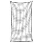 vidaXL Plasă de remorcă cu funie elastică, negru, 4,5x2,5 m, PP