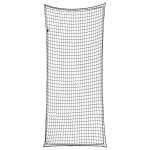vidaXL Plasă de remorcă cu funie elastică, negru, 8x3,5 m, PP