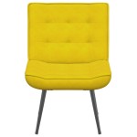 vidaXL Scaun de relaxare galben 64x74x84 cm catifea vidaXL Scaun de relaxare galben 64x74x84 cm catifea