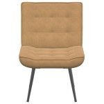 vidaXL Scaun de relaxare maro 64x74x84 cm catifea vidaXL Scaun de relaxare maro 64x74x84 cm catifea