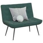 vidaXL Bancă verde închis 110x74x84 cm catifea vidaXL Bancă verde închis 110x74x84 cm catifea