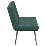 vidaXL Bancă verde închis 110x74x84 cm catifea vidaXL Bancă verde închis 110x74x84 cm catifea