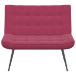 vidaXL Bancă Vin Roșu 110x74x84 cm catifea vidaXL Bancă Vin Roșu 110x74x84 cm catifea