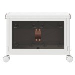 vidaXL Cutie de depozitare stivuită cu roți 28 L 48,5x29,5x33 cm vidaXL Cutie de depozitare stivuită cu roți 28 L 48,5x29,5x33 cm