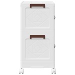 vidaXL Cutie de depozitare stivuită cu roți 28 L 48,5x29,5x59,5 cm vidaXL Cutie de depozitare stivuită cu roți 28 L 48,5x29,5x59,5 cm