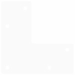 vidaXL Picioare tip agrafă pentru măsuță de cafea, 4 buc., alb, 30 cm, oțel masiv