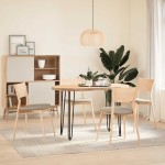 vidaXL picioare tip ac de păr pentru masă consolă, 4 buc., negru, 72 cm, oțel masiv vidaXL picioare tip ac de păr pentru masă consolă, 4 buc., negru, 72 cm, oțel masiv
