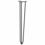 vidaXL picioare tip ac de păr pentru masă consolă, antracit, 72 cm, oțel masiv, 4 buc. vidaXL picioare tip ac de păr pentru masă consolă, antracit, 72 cm, oțel masiv, 4 buc.