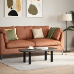 vidaXL Picioare pentru măsuță de cafea, 4 buc., negru, 30-32 cm, oțel