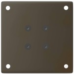 vidaXL Picioare pentru măsuță de cafea, 4 buc., oțel natural, 30-32 cm