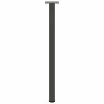 vidaXL Picioare masă consolă, antracit, 4 buc., 72-74 cm, oțel