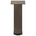 vidaXL Picioare pentru măsuță de cafea, 4 buc., oțel natural, 30-32 cm