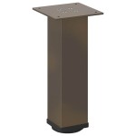 vidaXL Picioare pentru masă de cafea, 4 buc., oțel natural, 42-44 cm vidaXL Picioare pentru masă de cafea, 4 buc., oțel natural, 42-44 cm