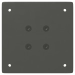 vidaXL Picioare masă consolă, antracit, 4 buc., 72-74 cm, oțel