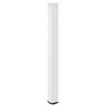 vidaXL Picioare de masă de bar, 4 buc., alb, 90-92 cm, oțel vidaXL Picioare de masă de bar, 4 buc., alb, 90-92 cm, oțel